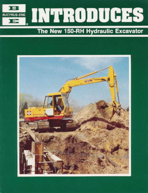 Excavadoras de orugas Bucyrus 150-RH
