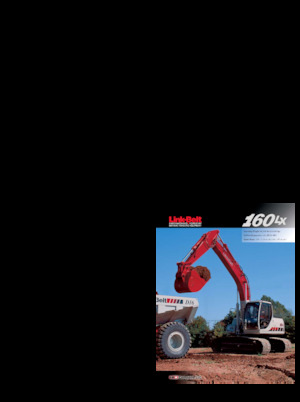 Excavadoras de orugas Link-Belt 160 LX