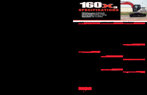 Excavadoras de orugas Link-Belt 160 X3