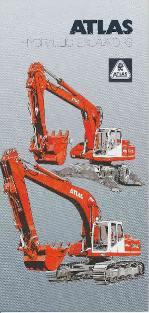 Excavadoras de orugas Atlas 1604 K 