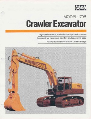 Excavadoras de orugas Case 170B