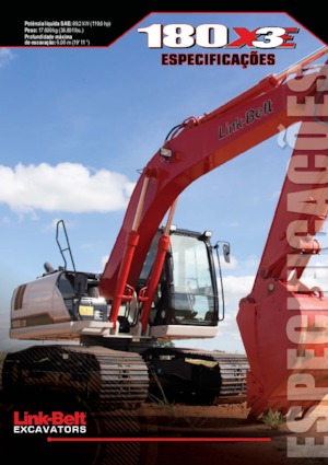 Excavadoras de orugas Link-Belt 180 X3E