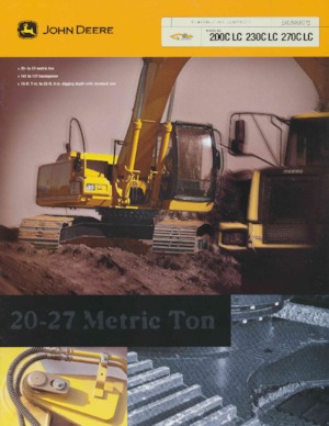 Excavadoras de orugas John Deere Construction 200C