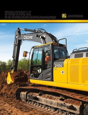 Excavadoras de orugas John Deere Construction 210G LC