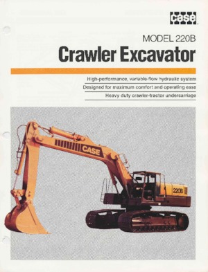 Excavadoras de orugas Case 220B