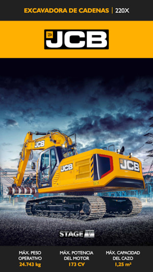 Excavadoras de orugas JCB 220X