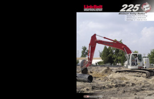 Excavadoras de orugas Link-Belt 225 Spin Ace