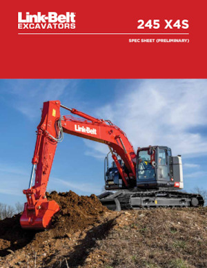 Excavadoras de orugas Link-Belt 245 X4S