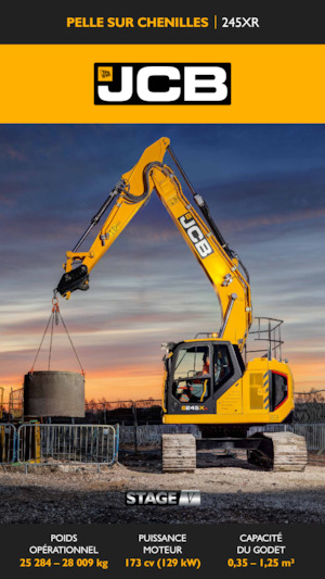 Excavadoras de orugas JCB 245XR