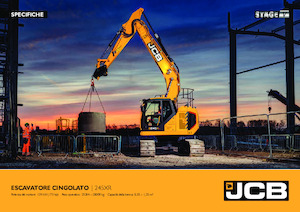 Excavadoras de orugas JCB 245XR