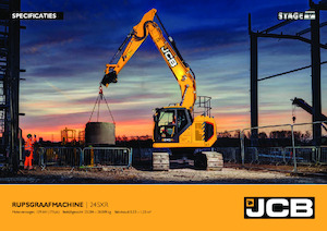 Excavadoras de orugas JCB 245XR