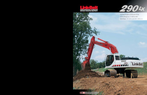 Excavadoras de orugas Link-Belt 290 LX