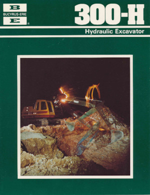 Excavadoras de orugas Bucyrus 300-H