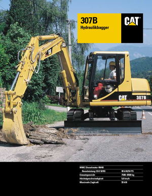 Excavadoras de orugas Caterpillar 307B