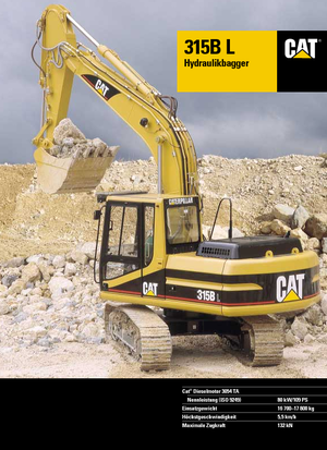 Excavadoras de orugas Caterpillar 315 B L VAH