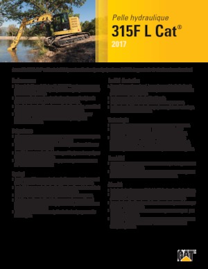 Excavadoras de orugas Caterpillar 315F L