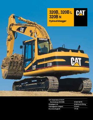Excavadoras de orugas Caterpillar 320 B L