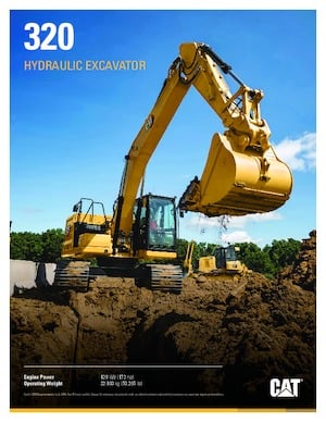 Excavadoras de orugas Caterpillar 320