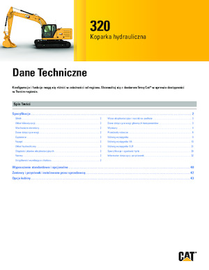 Excavadoras de orugas Caterpillar 320