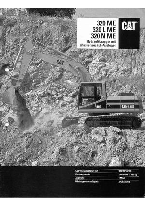 Excavadoras de orugas Caterpillar 320 L