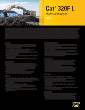 Excavadoras de orugas Caterpillar 320F L