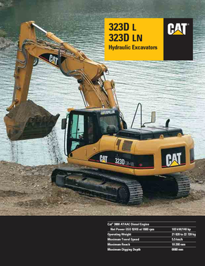 Excavadoras de orugas Caterpillar 323D L