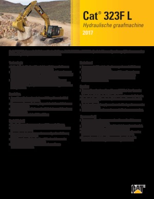 Excavadoras de orugas Caterpillar 323E L