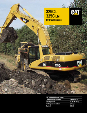 Excavadoras de orugas Caterpillar 325 C LN