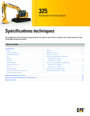 Excavadoras de orugas Caterpillar 325