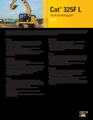 Excavadoras de orugas Caterpillar 325F L