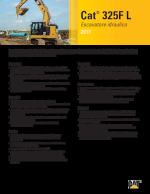 Excavadoras de orugas Caterpillar 325F L