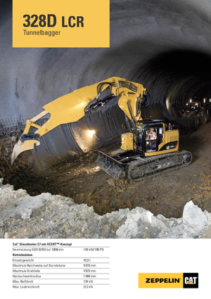 Excavadoras de orugas Caterpillar 328D LCR