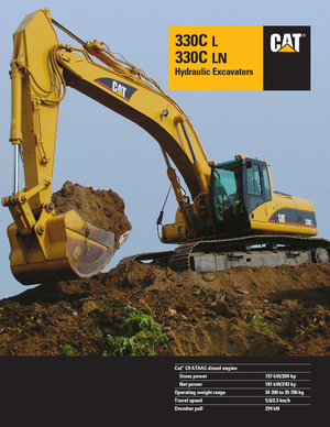 Excavadoras de orugas Caterpillar 330 C LN
