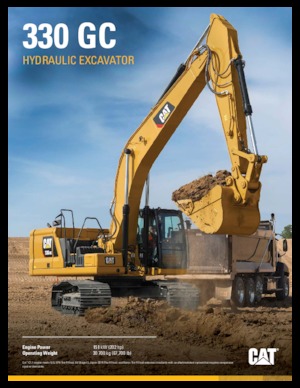 Excavadoras de orugas Caterpillar 330 GC