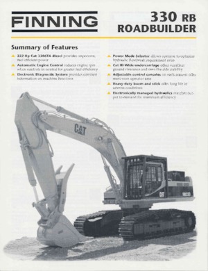 Excavadoras de orugas Caterpillar 330RB