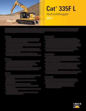 Excavadoras de orugas Caterpillar 335F L