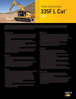 Excavadoras de orugas Caterpillar 335F L