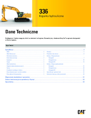 Excavadoras de orugas Caterpillar 336