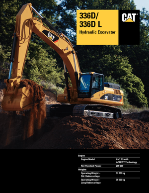 Excavadoras de orugas Caterpillar 336D LN