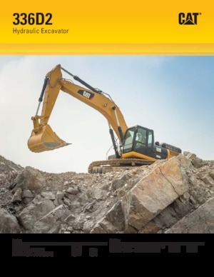 Excavadoras de orugas Caterpillar 336D2