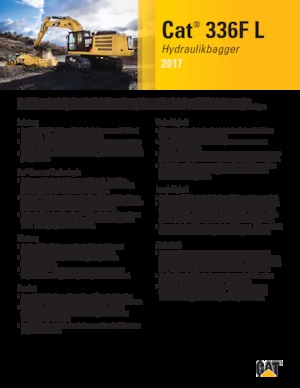 Excavadoras de orugas Caterpillar 336F L