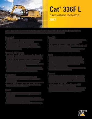 Excavadoras de orugas Caterpillar 336F L