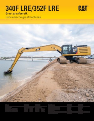 Excavadoras de orugas Caterpillar 352F LRE