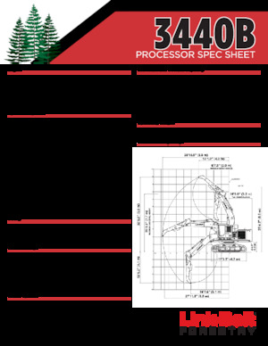 Excavadoras de orugas Link-Belt 3440B PH