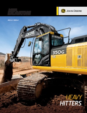 Excavadoras de orugas John Deere Construction 350G LC
