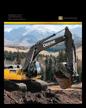 Excavadoras de orugas John Deere Construction 350G LC