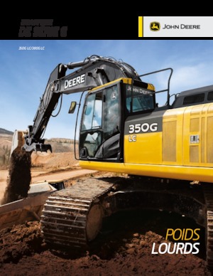 Excavadoras de orugas John Deere Construction 350G LC