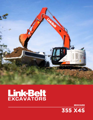 Excavadoras de orugas Link-Belt 355 X4S