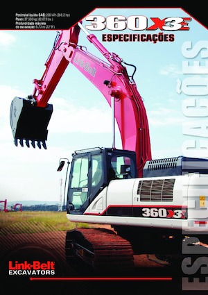 Excavadoras de orugas Link-Belt 360 X3E