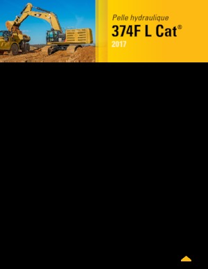 Excavadoras de orugas Caterpillar 374F L